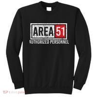 AREA 51 Authorized Personnel Sweatshirt thumb 0