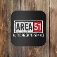 AREA 51 Authorized Personnel Coaster thumb 0