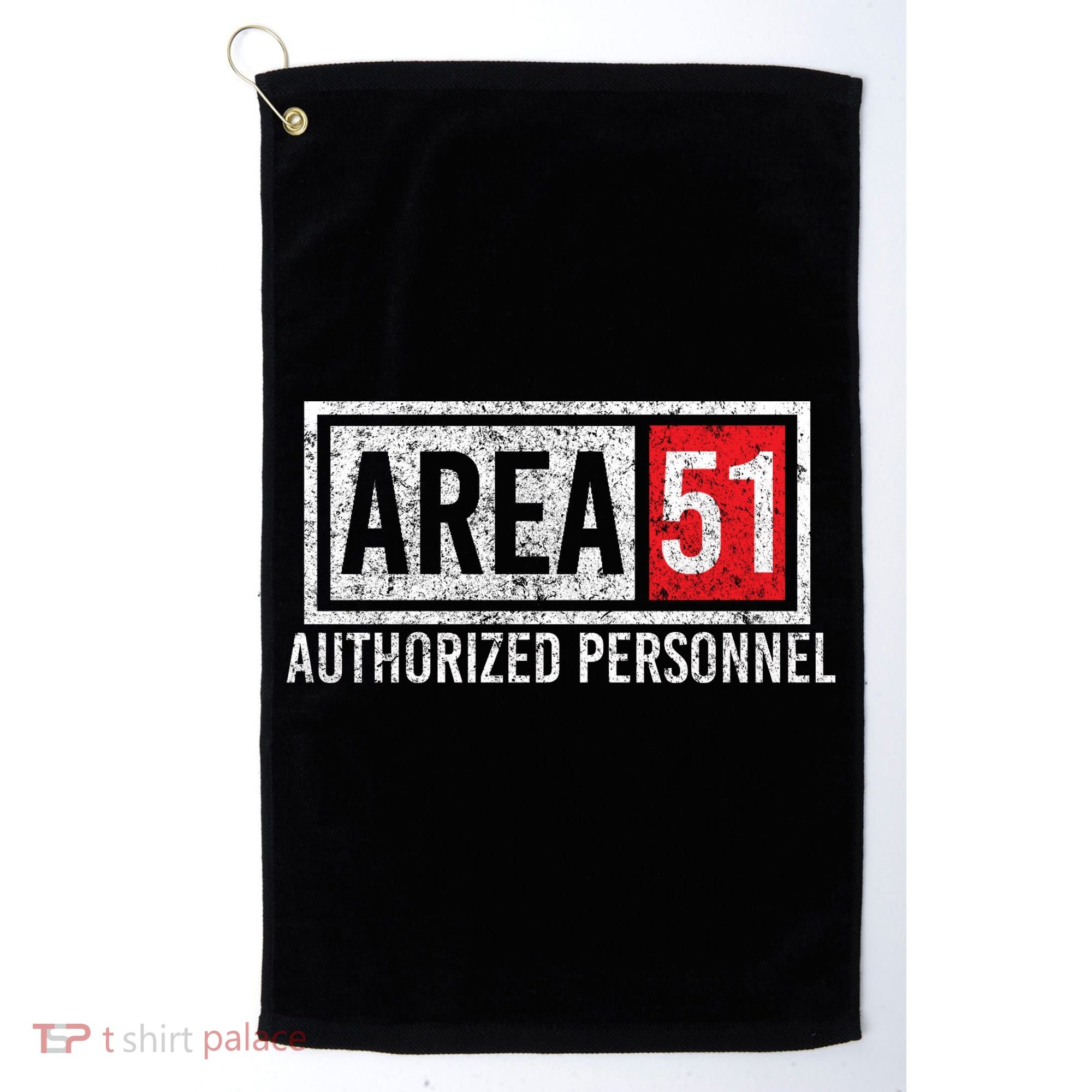 AREA 51 Authorized Personnel Golf Towel