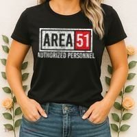 AREA 51 Authorized Personnel Women's T-Shirt thumb 2