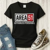 AREA 51 Authorized Personnel Women's T-Shirt thumb 3