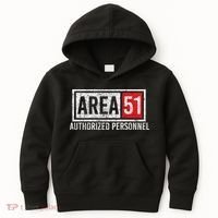 AREA 51 Authorized Personnel Kids Hoodie thumb 0