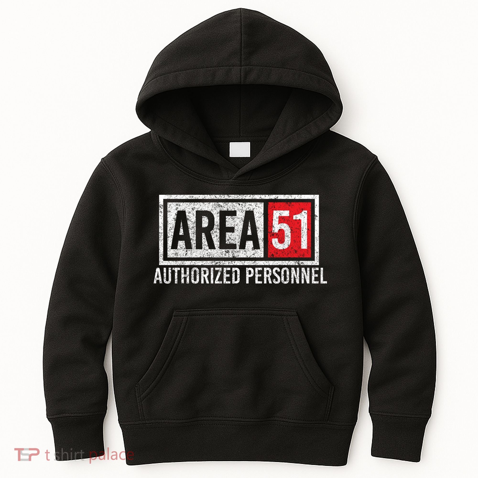 AREA 51 Authorized Personnel Kids Hoodie