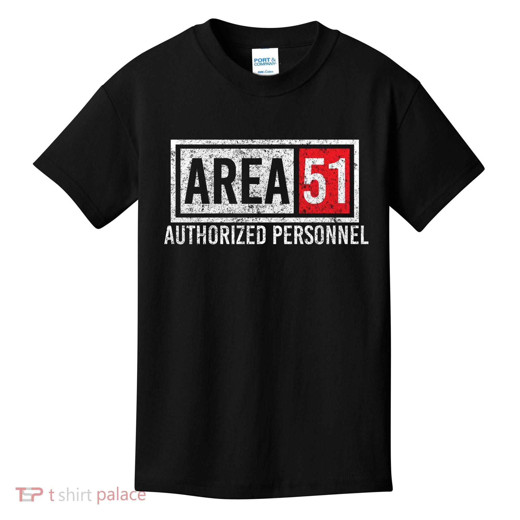 AREA 51 Authorized Personnel Kids T-Shirt