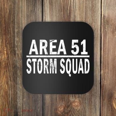 Area 51 Storm Squad Coaster