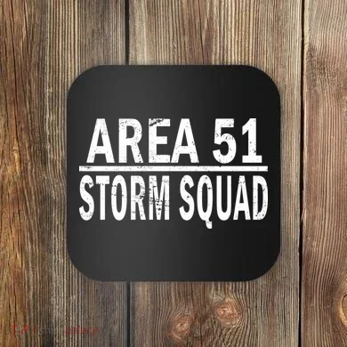 Area 51 Storm Squad Coaster