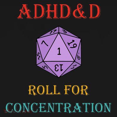 Adhd&D Roll For Concentration Vintage Quote Doggie Tank