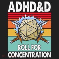 Adhd Roll For Concentration Funny Gamer Hat thumb 2