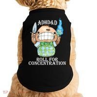 Adhd&D Roll For Concentration Funny Doggie Tank thumb 0