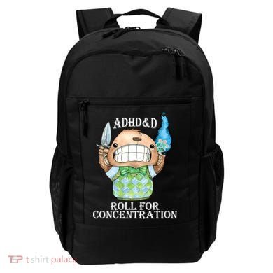 Adhd&D Roll For Concentration Funny Backpack