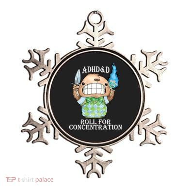 Adhd&D Roll For Concentration Funny Ornament