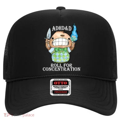 Adhd&D Roll For Concentration Funny Hat