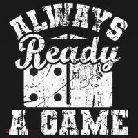 Always Ready For A Game Dominoes Lover Domino Player Visor thumb 3