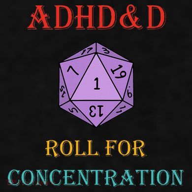 Adhd&D Roll For Concentration Ladies PosiCharge Tri-Blend Wicking Tank