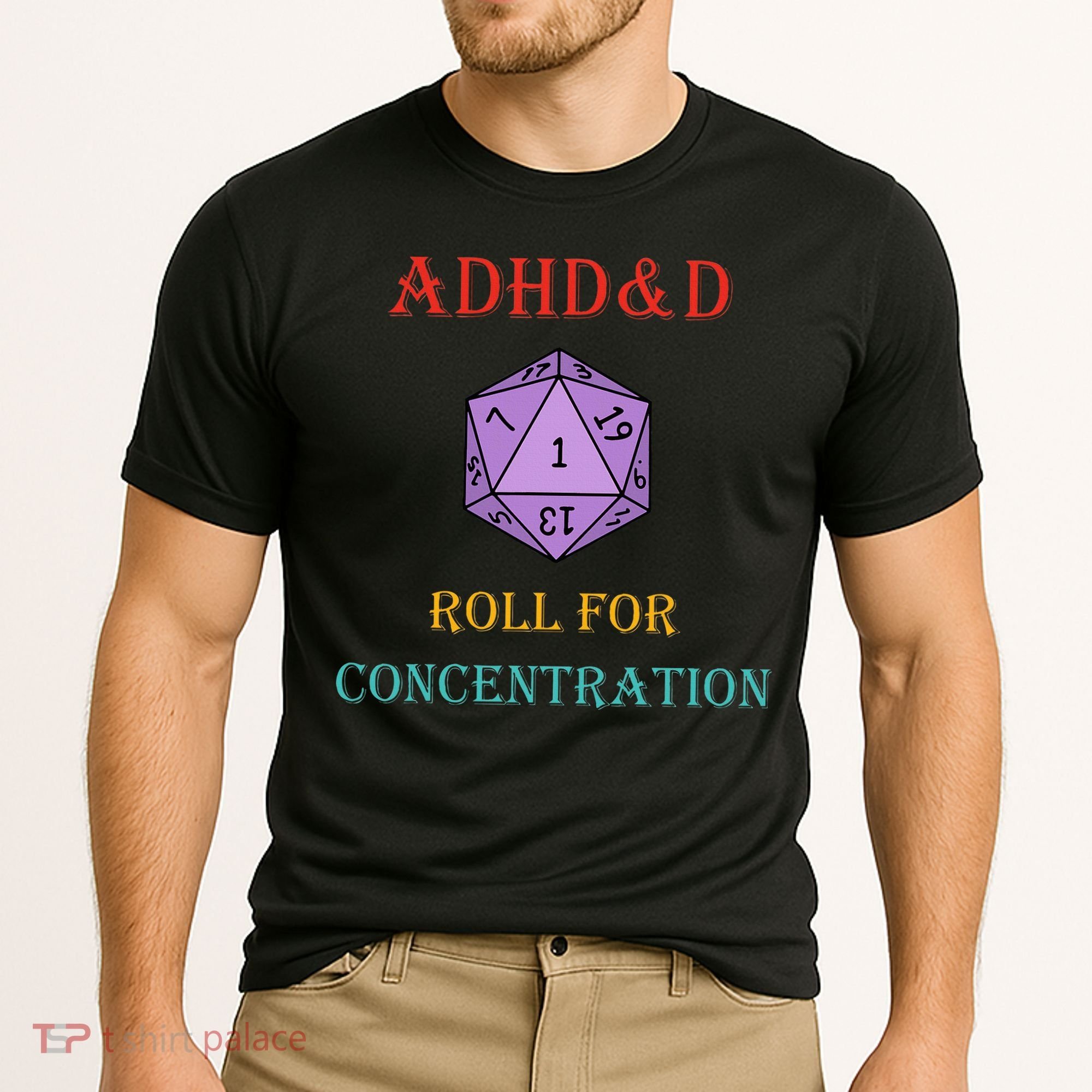 Adhd&D Roll For Concentration Cooling Performance Crew T-Shirt