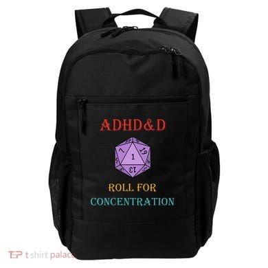 Adhd&D Roll For Concentration Backpack