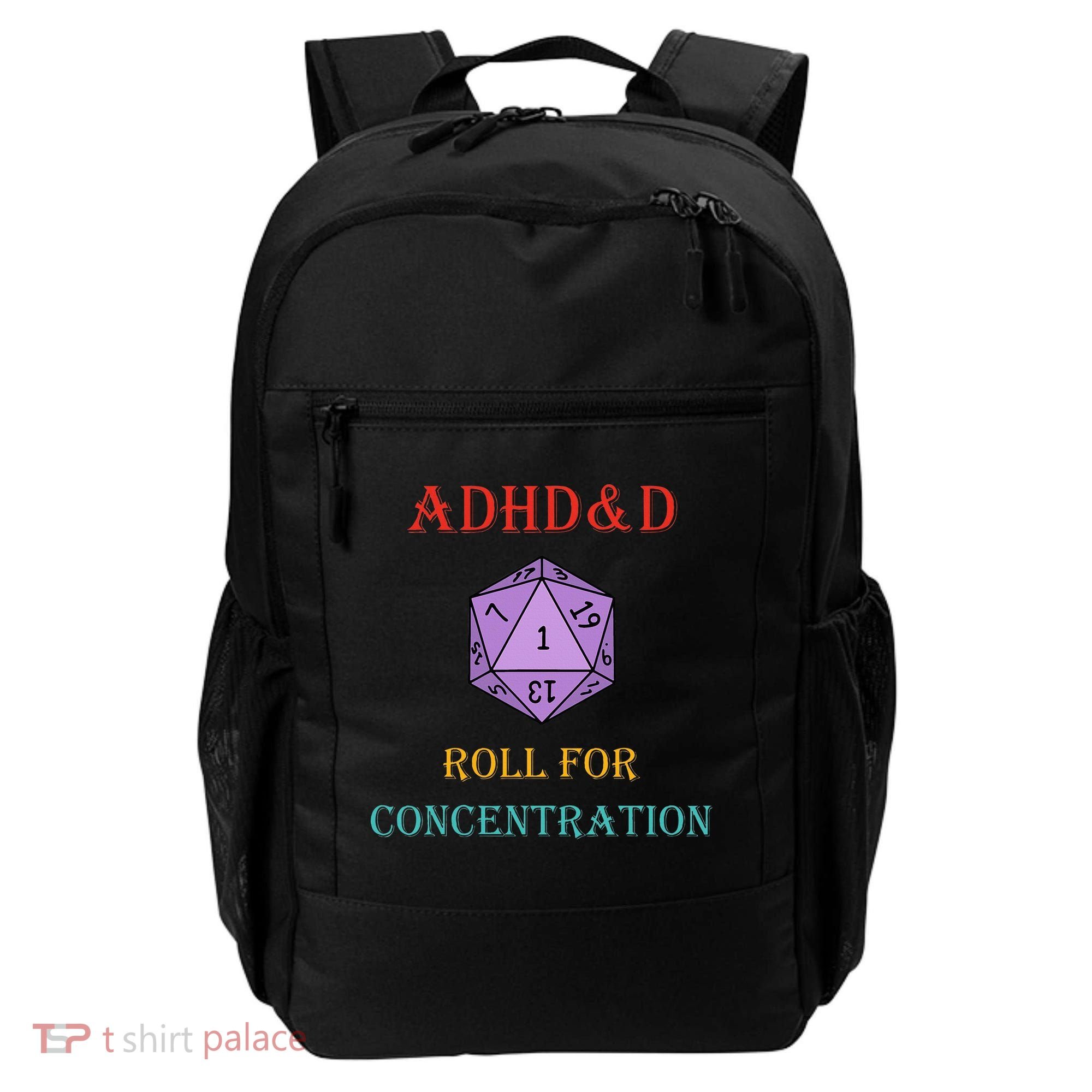Adhd&D Roll For Concentration Backpack