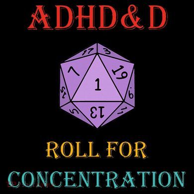 Adhd&D Roll For Concentration Tote Bag
