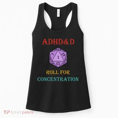 Adhd&D Roll For Concentration Women's Tank Top