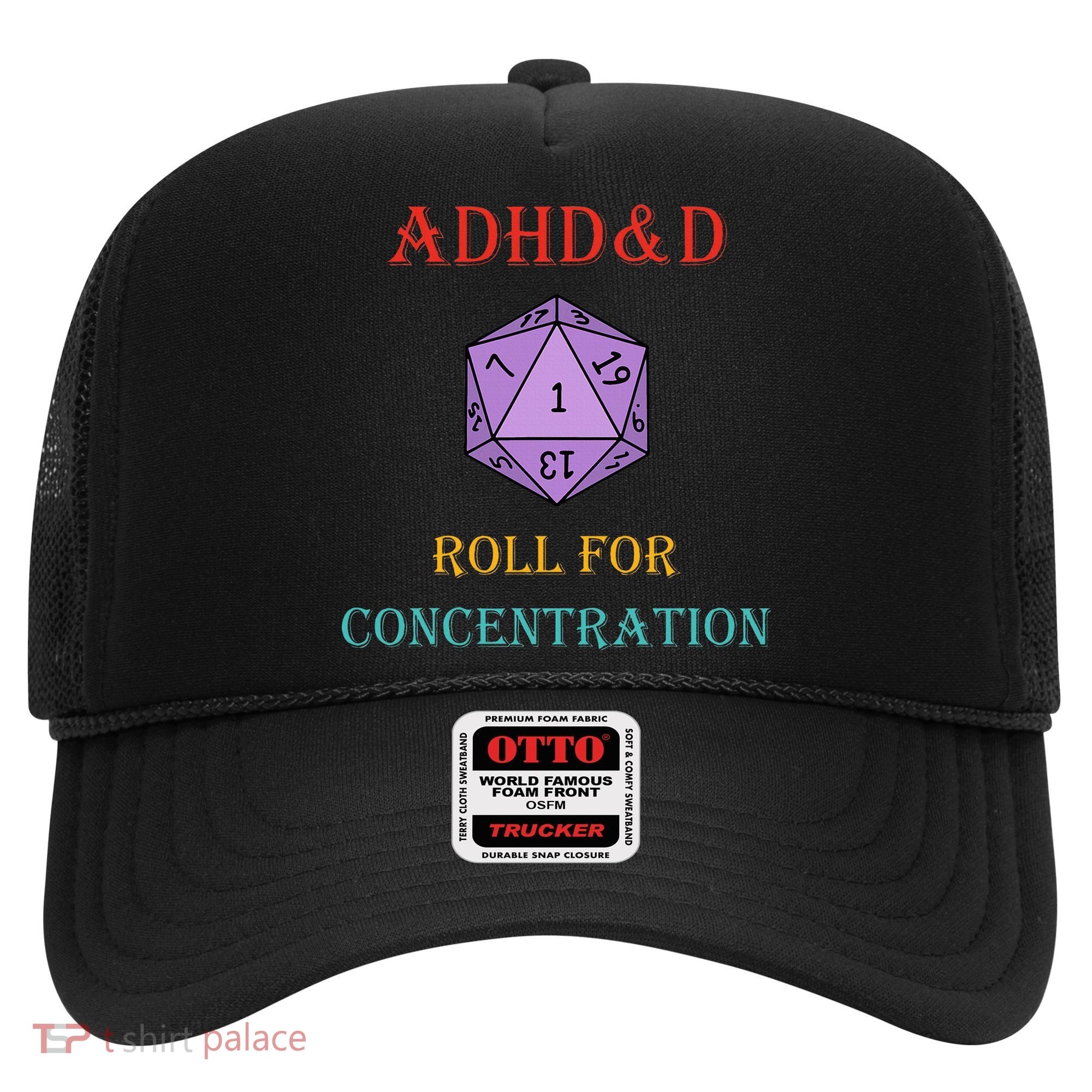 Adhd&D Roll For Concentration Hat