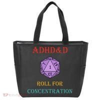 Adhd&D Roll For Concentration Tote Bag thumb 0