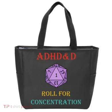 Adhd&D Roll For Concentration Tote Bag