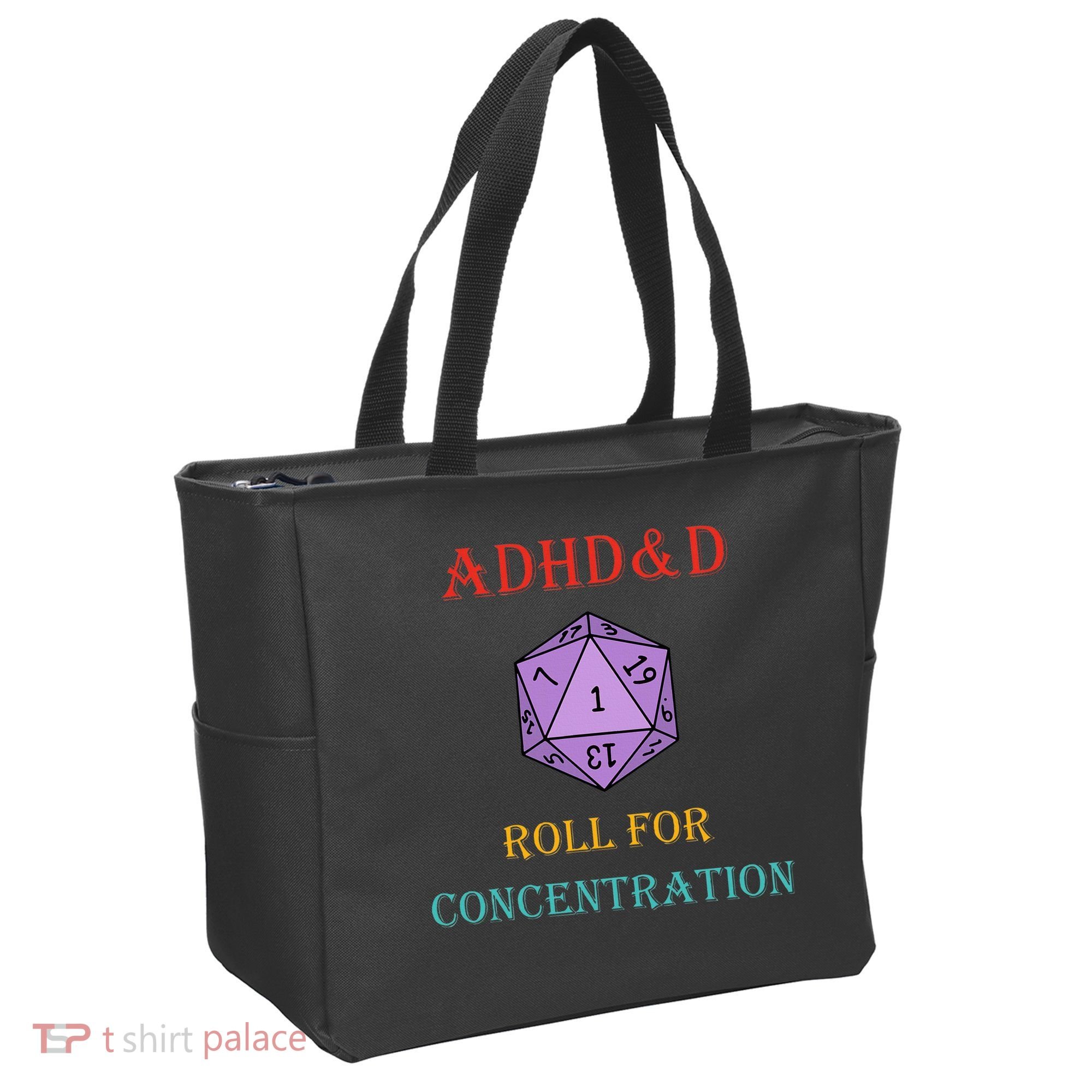 Adhd&D Roll For Concentration Tote Bag