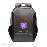 Adhd&D Roll For Concentration Vector Backpack thumb 0