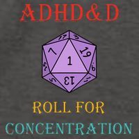 Adhd&D Roll For Concentration Vector Backpack thumb 2