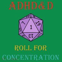 Adhd&D Roll For Concentration V-Neck T-Shirt thumb 3