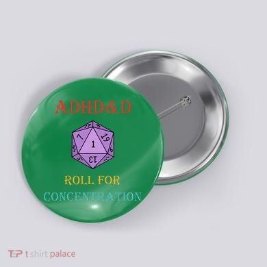 Adhd&D Roll For Concentration Button