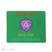 Adhd&D Roll For Concentration Mousepad thumb 0
