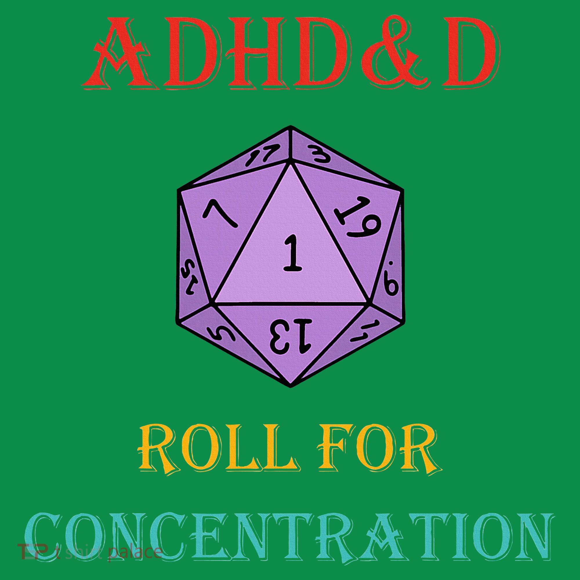 Adhd&D Roll For Concentration Mousepad