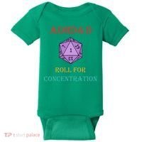 Adhd&D Roll For Concentration Baby Bodysuit thumb 0