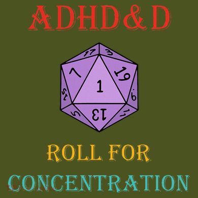 Adhd&D Roll For Concentration The Baniff Cuffed Pom Beanie
