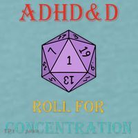 Adhd&D Roll For Concentration Sueded Cloud Jersey T-Shirt thumb 2