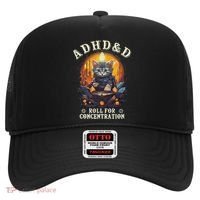 Adhd&D Roll For Concentration Cat Role Playing Game Hat thumb 0