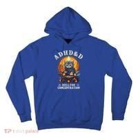 Adhd&D Roll For Concentration Cat Role Playing Game Tall Hoodie thumb 0