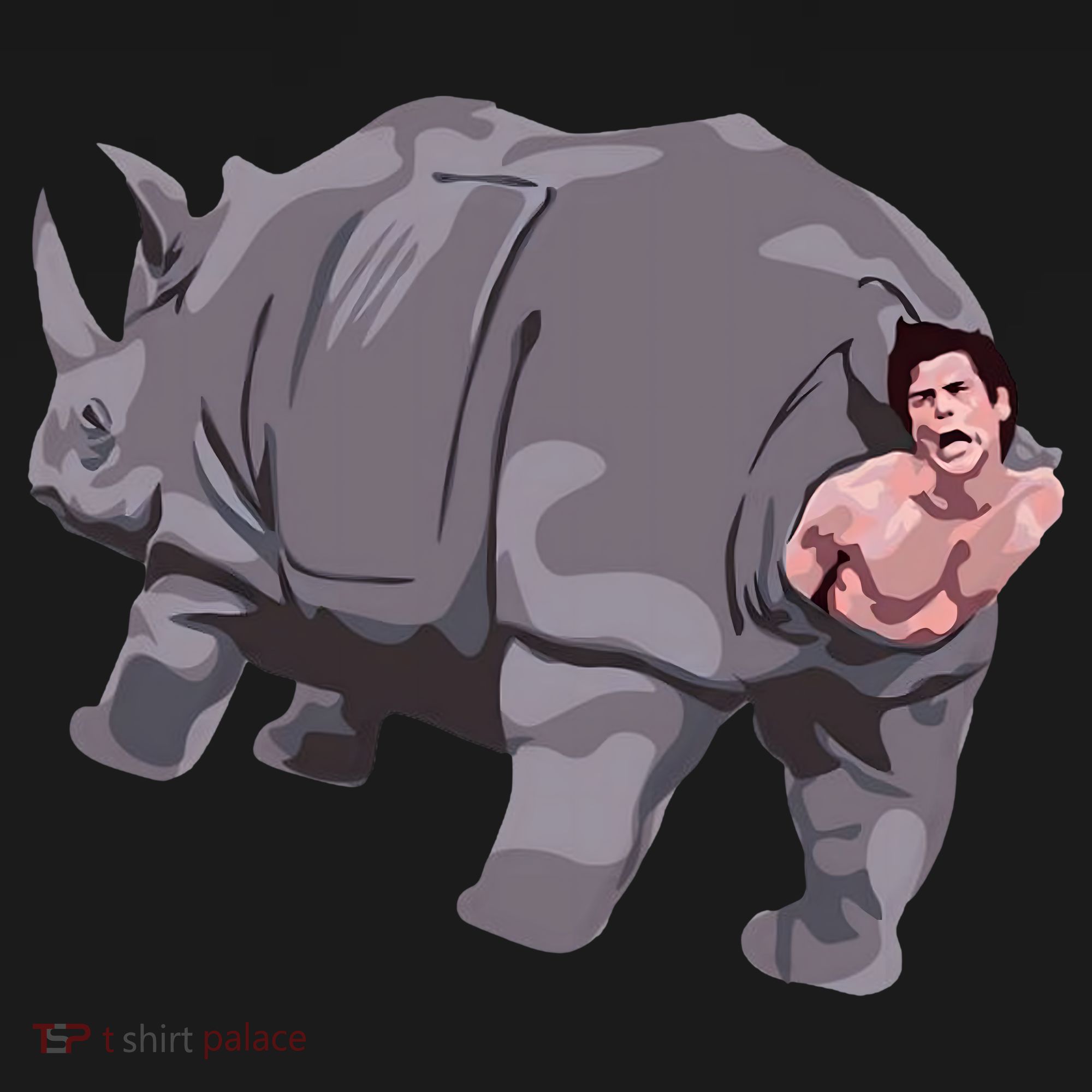 Ace Rhino Funny Humor Backpack