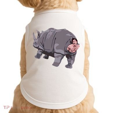 Ace Rhino Funny Humor Doggie Tank