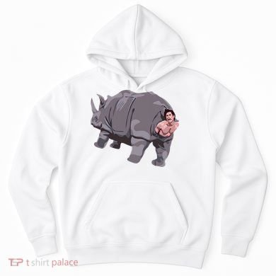 Ace Rhino Funny Humor Hoodie