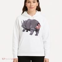 Ace Rhino Funny Humor Hoodie thumb 5