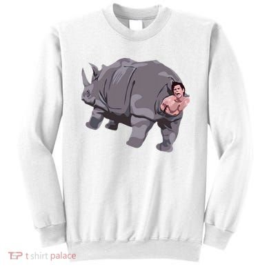 Ace Rhino Funny Humor Sweatshirt