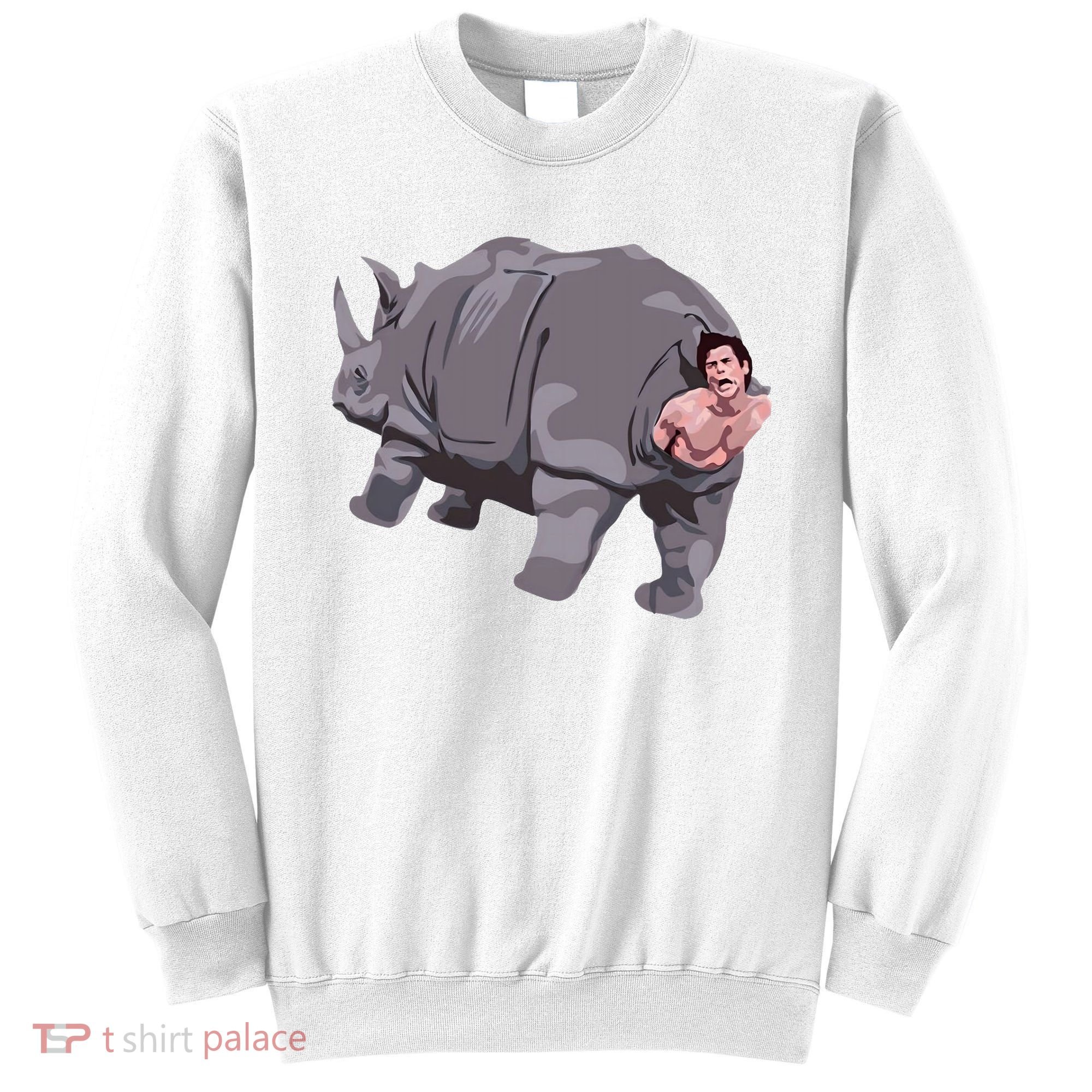 Ace Rhino Funny Humor Sweatshirt