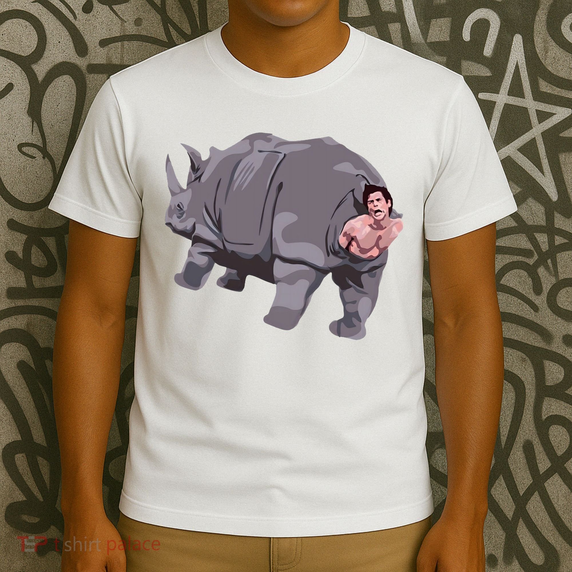 Ace Rhino Funny Humor T-Shirt