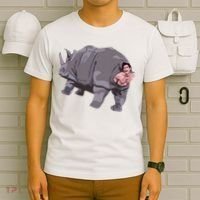 Ace Rhino Funny Humor T-Shirt thumb 6