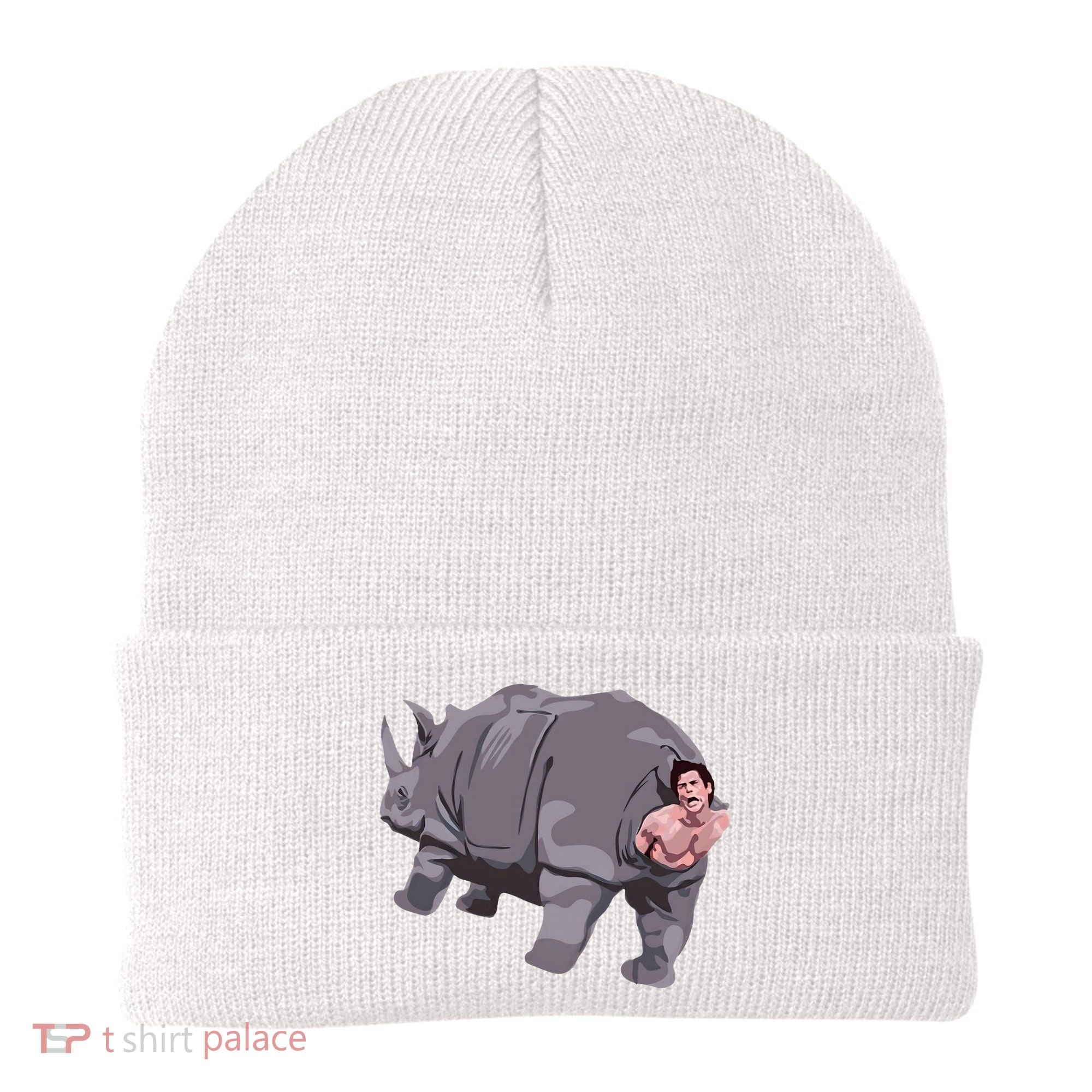 Ace Rhino Funny Humor Beanie