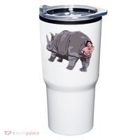 Ace Rhino Funny Humor Tumbler thumb 0