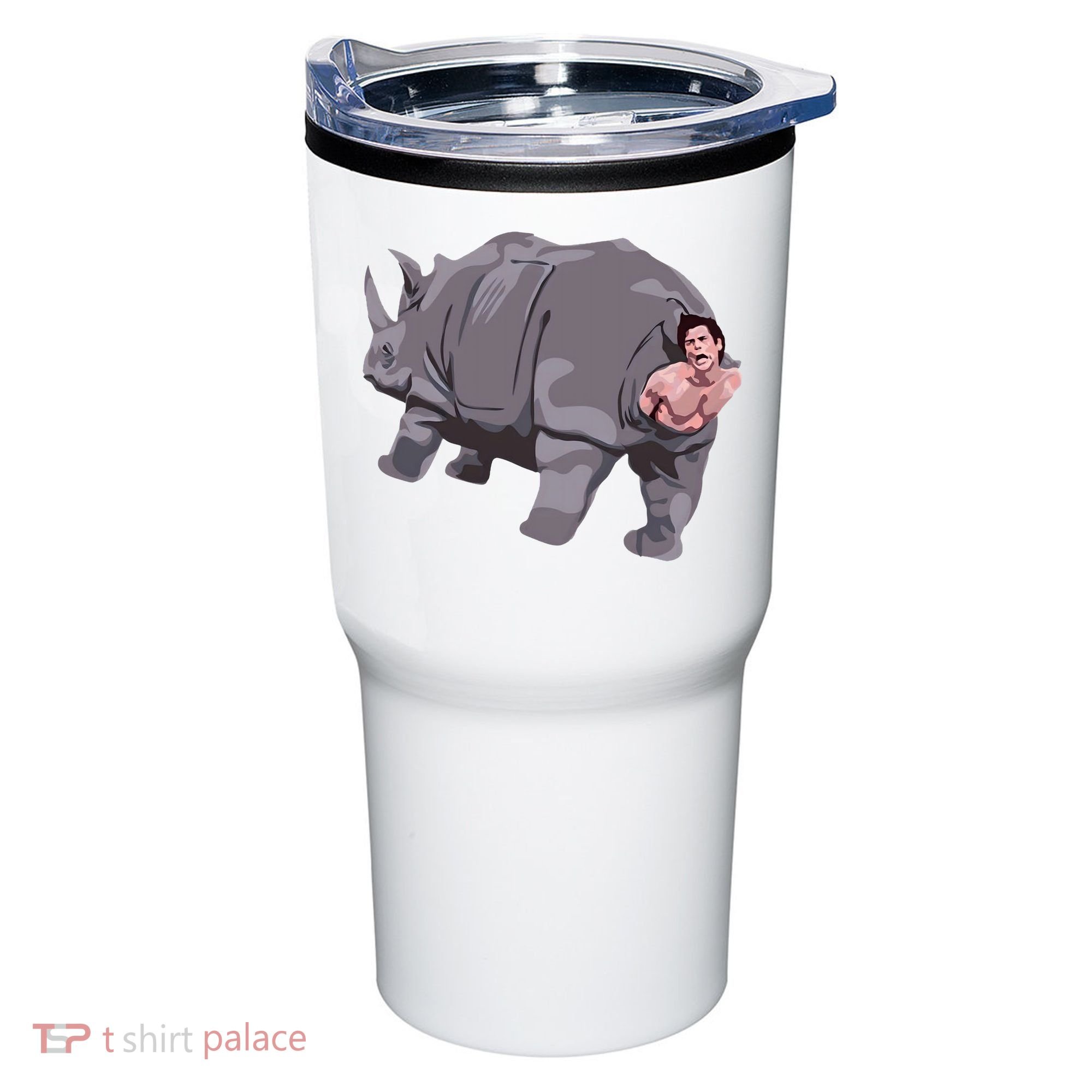 Ace Rhino Funny Humor Tumbler