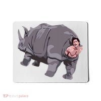 Ace Rhino Funny Humor Mousepad thumb 0